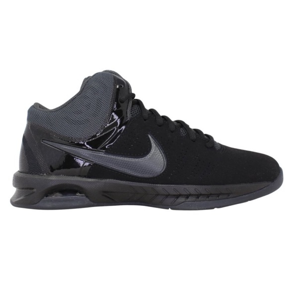 Nike Other - nike mens air visi pro vi nubuck basketball shoe black/anthracite